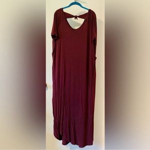 Latched mama dolman sleeve nursing dress M/L